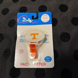 Vintage University of Tennessee Baby Pacifier Paci-Keeper